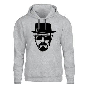 هودی مردانه مدل برکینگ بد  کد SH65 رنگ طوسی