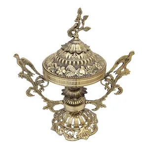 شکلات خوری برنزی مدل طاووس کد 1057