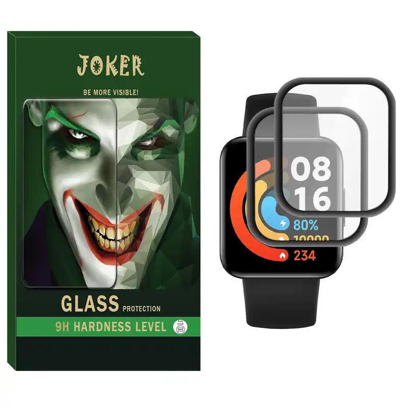 محافظ صفحه نمایش نانو جوکر مدل NJK مناسب برای ساعت هوشمند شیائومی Redmi Watch 2 بسته دو عددی