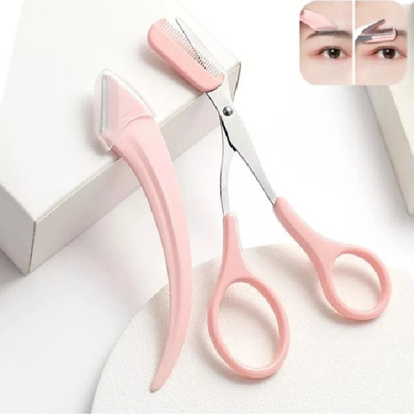 قیچی ابرو و سیبیل مدل شانه