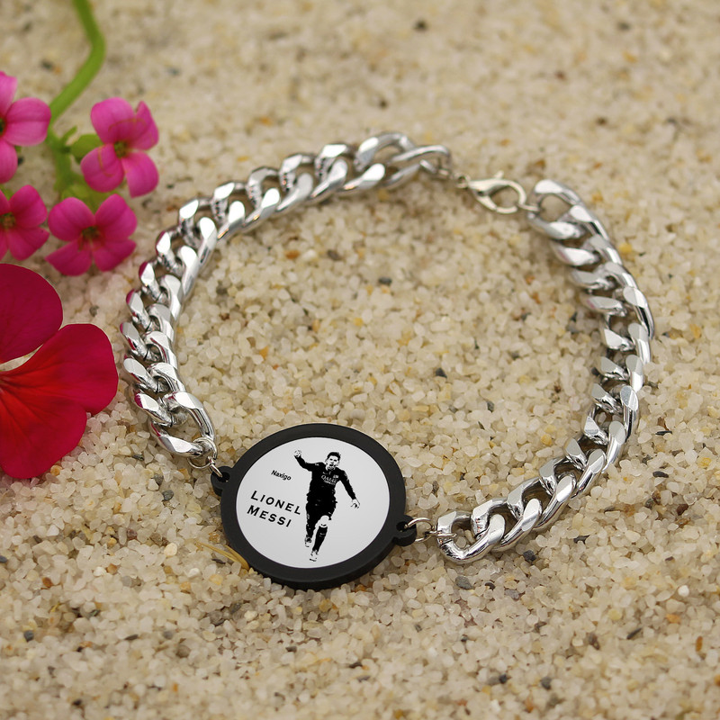 دستبند ناکسیگو مدل لیونل مسی کد BZ7669 دستبند ناکسیگو مدل لیونل مسی کد BZ7669