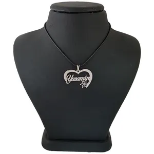 گردنبند نقره زنانه ترمه 1 طرح یاسمین کد mas 00330