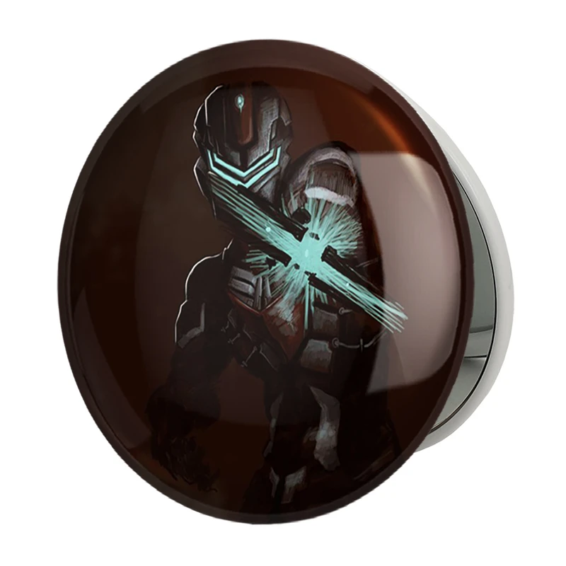 آینه جیبی خندالو طرح بازی دد اسپیس (Dead Space) مدل تاشو کد 35030