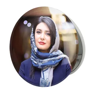 آینه جیبی خندالو طرح لیندا کیانی مدل تاشو کد 6231 