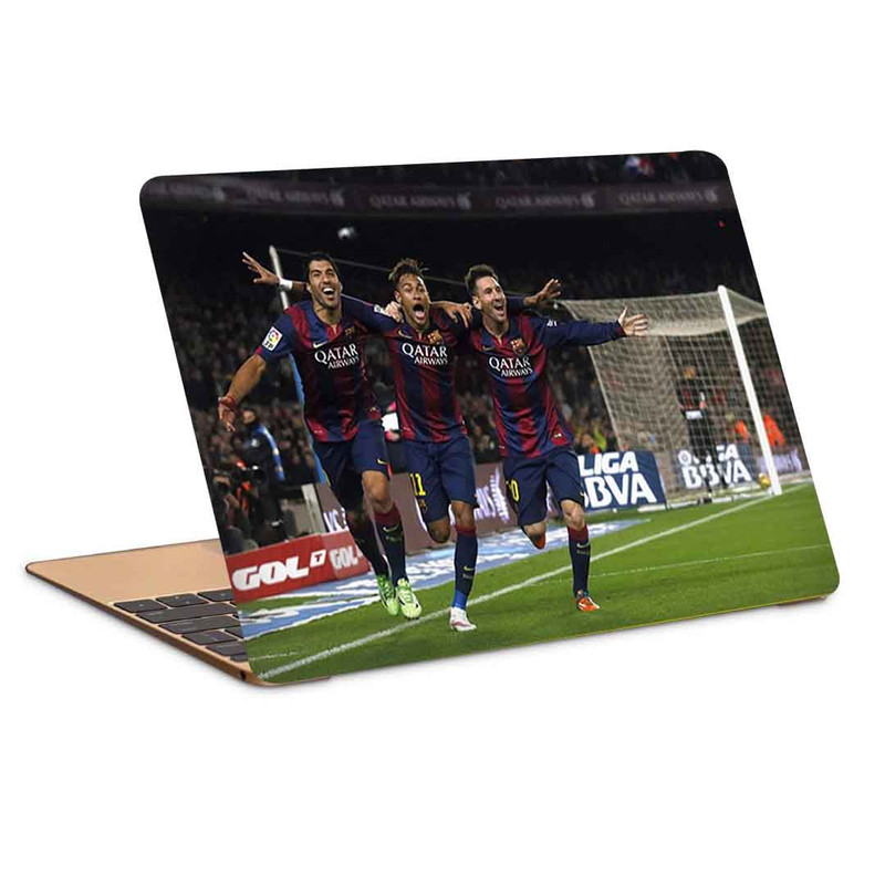 استیکر لپ تاپ طرح Messi Neymar Suarez کد c-574مناسب برای لپ تاپ 15.6 اینچ