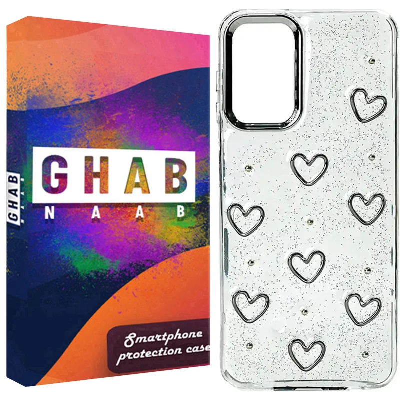 کاور قاب ناب مدل resin طرح قلب مناسب برای گوشی موبایل سامسونگ Galaxy A32 4G