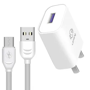شارژر دیواری لیتانگ مدل LT-TZ-08 به همراه کابل تبدیل microUSB