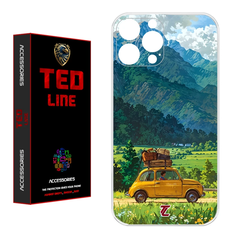 کاور تدلاین طرح سفر کد 1165 مناسب برای گوشی موبایل اپل Iphone 12 Pro