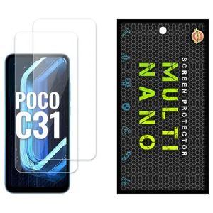 Multi Nano X-S2N Screen Protector For Xiaomi Poco C31 Pack of 2