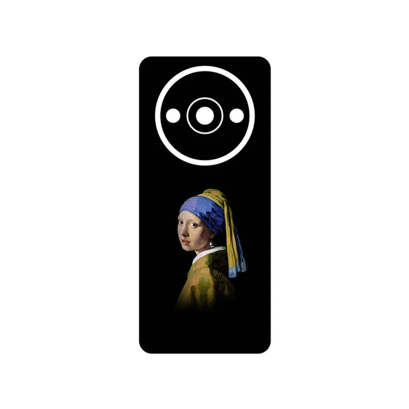 برچسب پوششی ماهوت مدل Girl with a Pearl Earring of Vermeer مناسب برای گوشی موبایل شیائومی Redmi A3