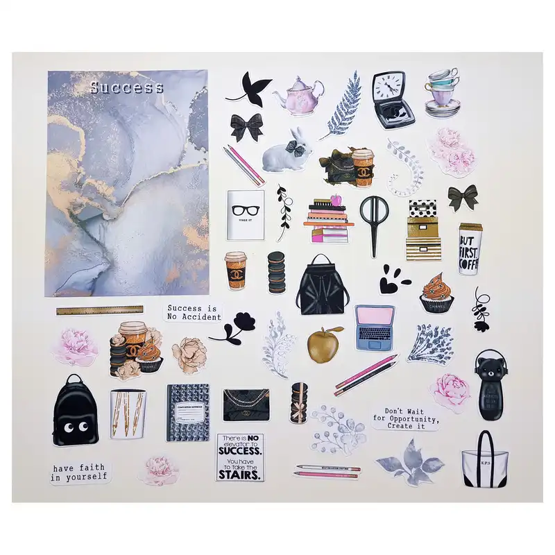 کارت پستال مدل Success بولت ژورنال و اسکرپ بوک