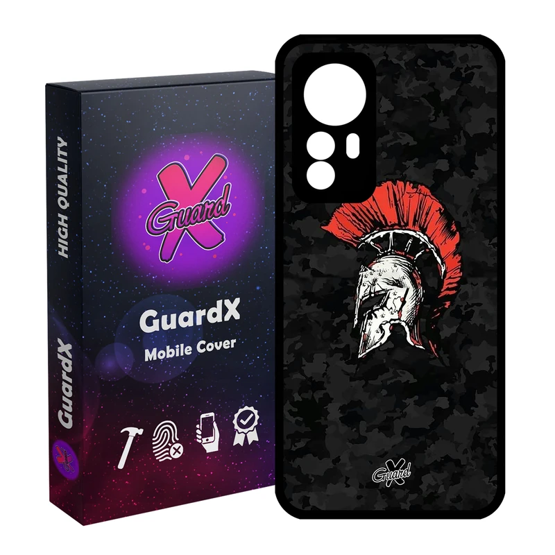 کاور گارد ایکس طرح Gladiator مدل Glass10079 مناسب برای گوشی موبایل شیائومی Redmi Note 12S