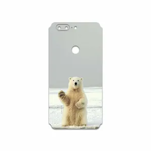 MAHOOT Polar bear Cover Sticker for OnePlus 5T