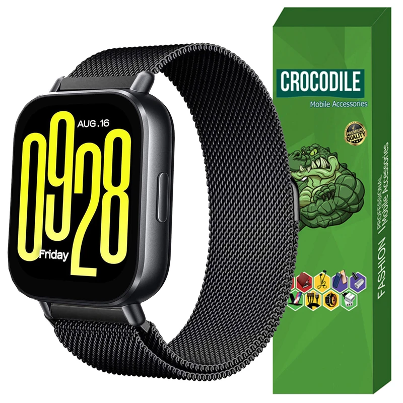 بند کروکودیل مدل Milanese مناسب برای ساعت هوشمند شیائومی Redmi Watch 5 Active 22MM