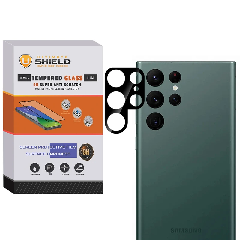 محافظ لنز دوربین آلتیمیت شیلد مدل 3D-UL مناسب برای گوشی موبایل سامسونگ Galaxy S24 Ultra