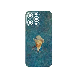 MAHOOT Self portrait with a gray felt hat Cover Sticker for Apple iPhone 14 Pro Max