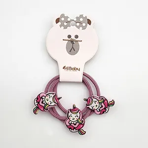 کش مو دخترانه مدل یونیکورن کد KSH627S بسته 3 عددی