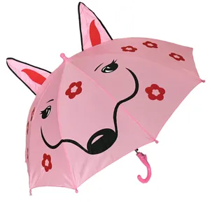 چتر بچگانه مدل سه بعدی فانتزی طرح روباه مهربان کد B