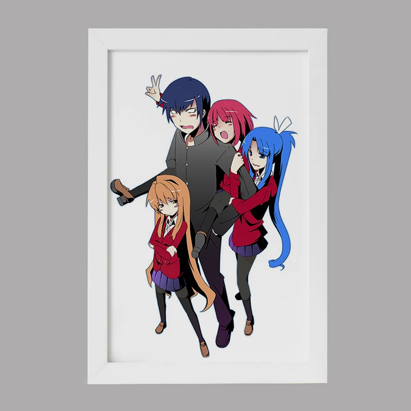 تابلو خندالو مدل انیمه تورادورا کد 32496