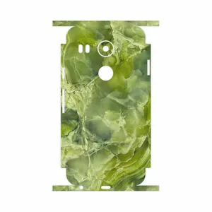 MAHOOT Green Crystal Marble-FullSkin Cover Sticker for Google Nexus 5X