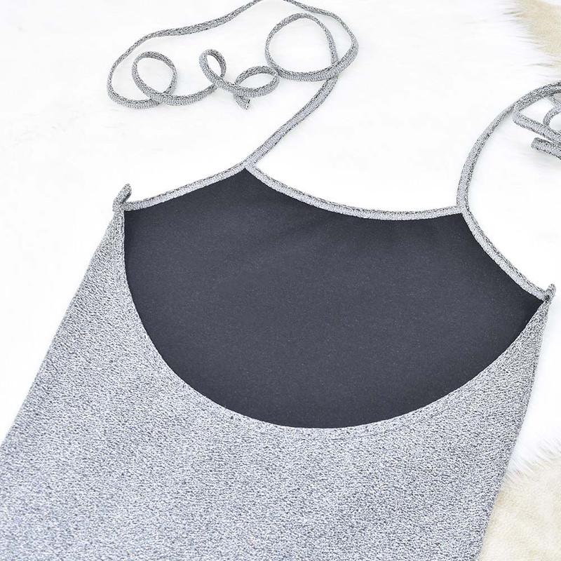 پیراهن زنانه دل آویز مدل پشت باز H362