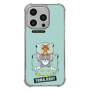 AKAM AMC-WTA15PRO-TOM & JERRY10 Cover For Apple iPhone 15 Pro