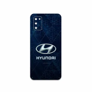 MAHOOT Hyundai-Logo Cover Sticker for Samsung Galaxy A03S