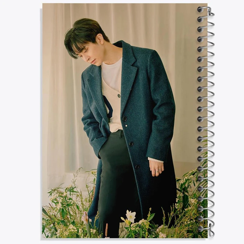 دفتر مشق 100 برگ خندالو طرح یونگجه گروه گات سون GOT7 کد 21002