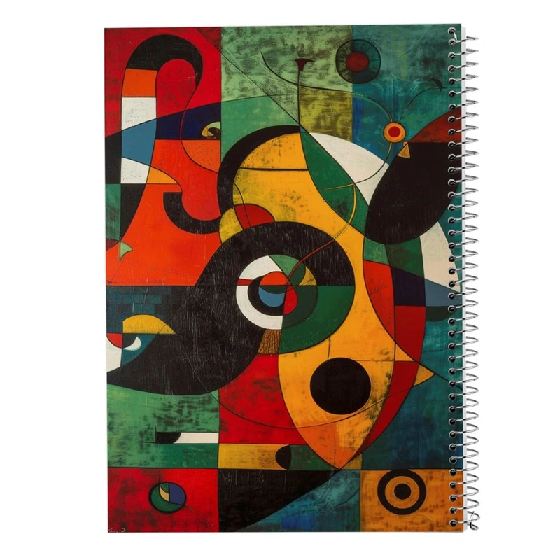 دفتر نقاشی 50 برگ مدوپد مدل اشکال فانتزی کد DF16210