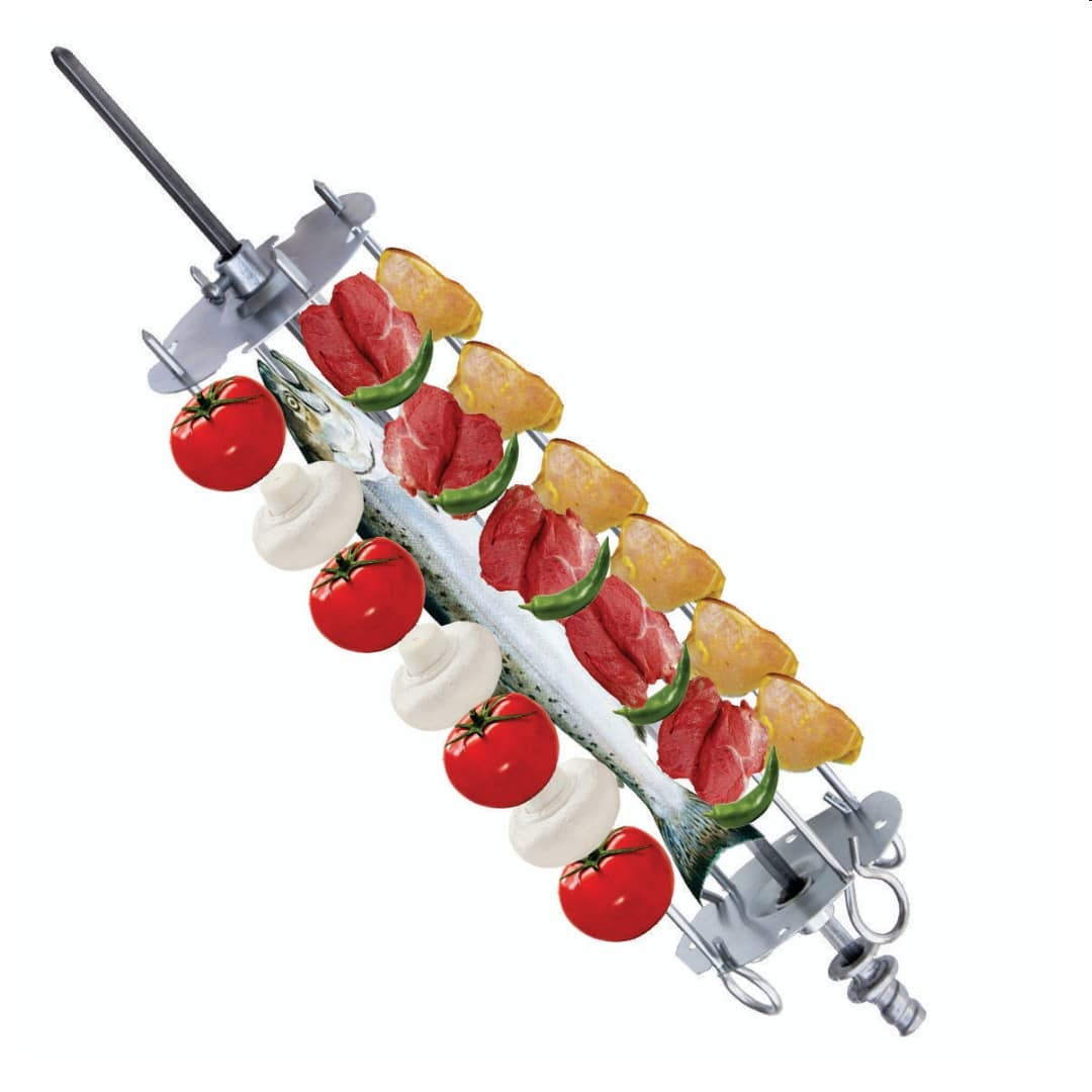 سیخ گریل گردان شعله آفرین مدل چنجه پز جوجه پز