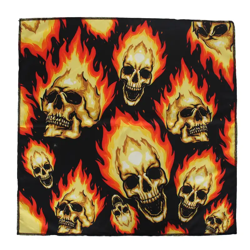 دستمال سر و گردن مدل باندانا کد 018