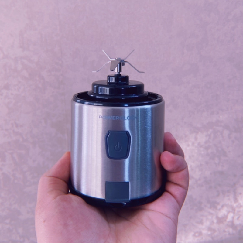 شیکر پاورولوجی مدل شارژی کد 126W Portable گنجایش 0.45 لیتر در ارزانترین فروشگاه اینترنتی ایران ارزان