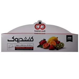 کیسه فریزر کفشدوزک مدل رولی پرفراژ دار بسته 200 عددی