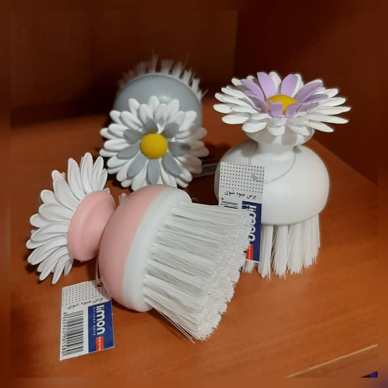 برس شستشو لیمون مدل flower