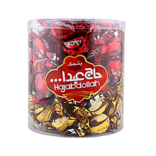 شکلات پشمک با روکش شیری و کاکائویی حاج عبدالله - 1000 گرم