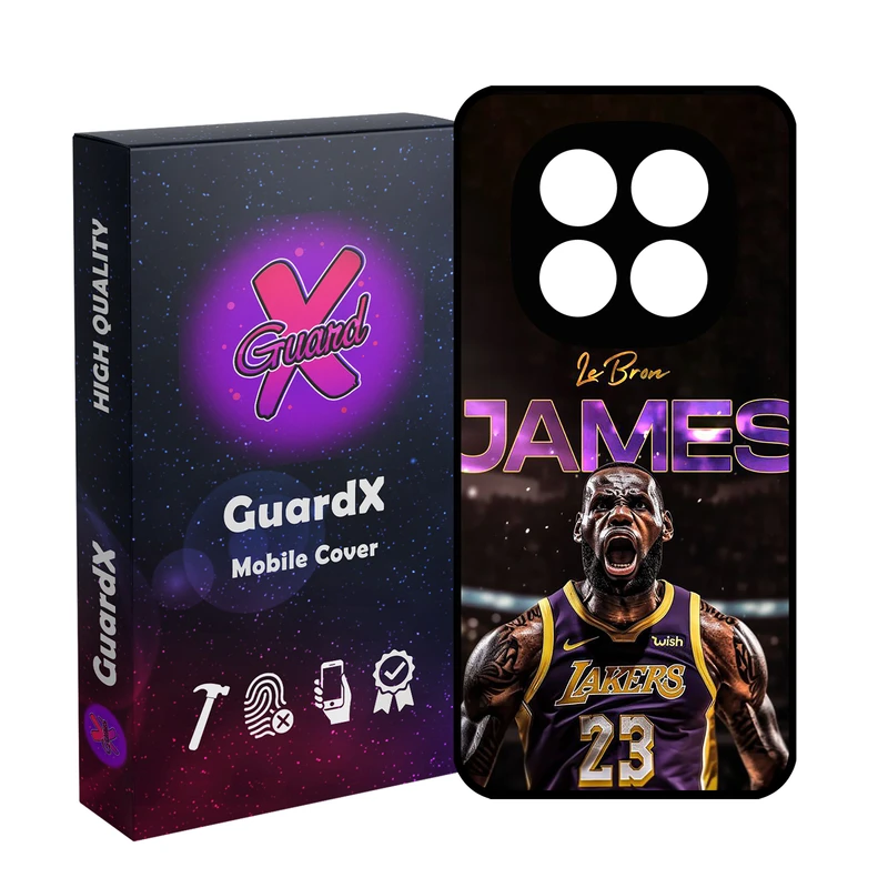 کاور گارد ایکس طرح Lebron James مدل 10715 مناسب برای گوشی موبایل شیائومی Redmi Note 14 Pro 4G