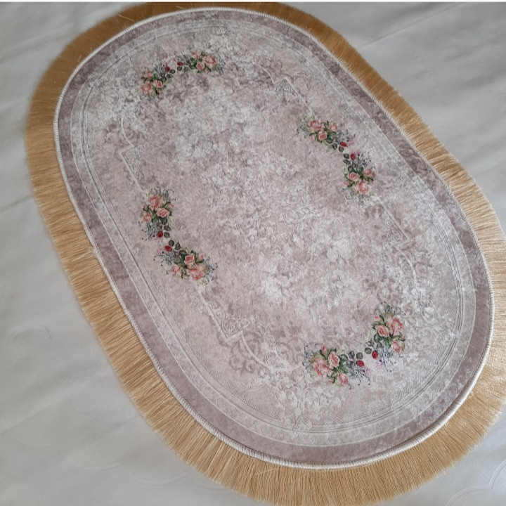پادری مدل بیضی کد W1 سایز 50×80 سانتی متر