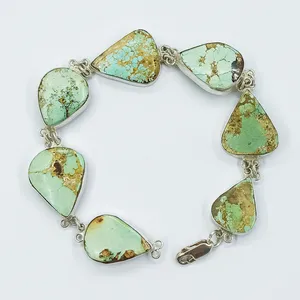 دستبند نقره زنانه سلین کالا مدل فیروزه کد ce-As4