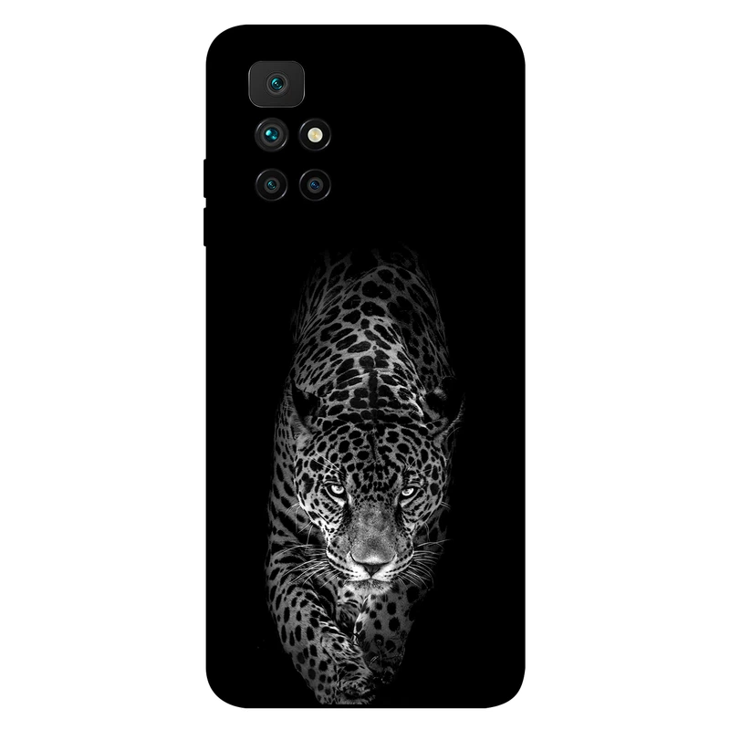 کاور مگافون طرح پلنگ مدل 1879 مناسب برای گوشی موبایل شیائومی Redmi 10 Prime 2022