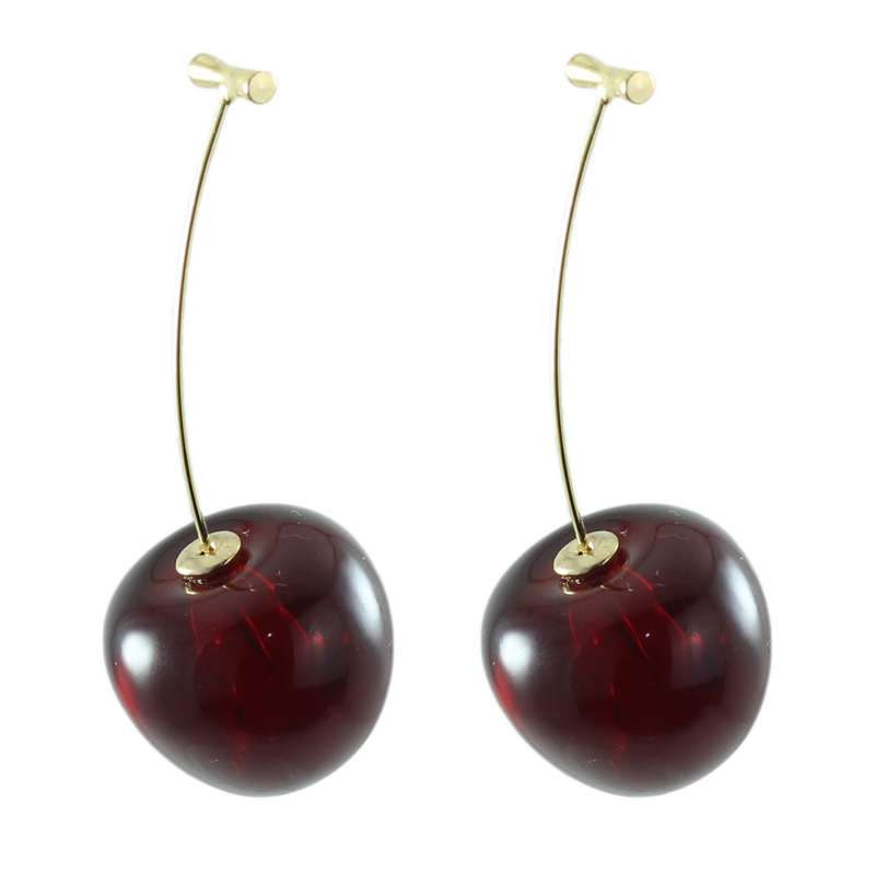 گوشواره زنانه مدل گیلاس کد AAC-166