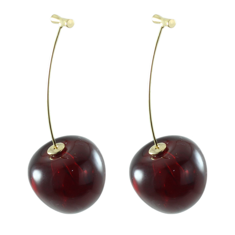 گوشواره زنانه مدل گیلاس کد AAC-166