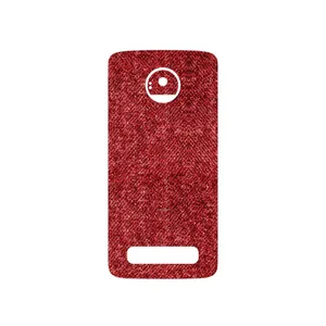 MAHOOT Fabric Texture 4 Cover Sticker for Motorola Moto Z Play