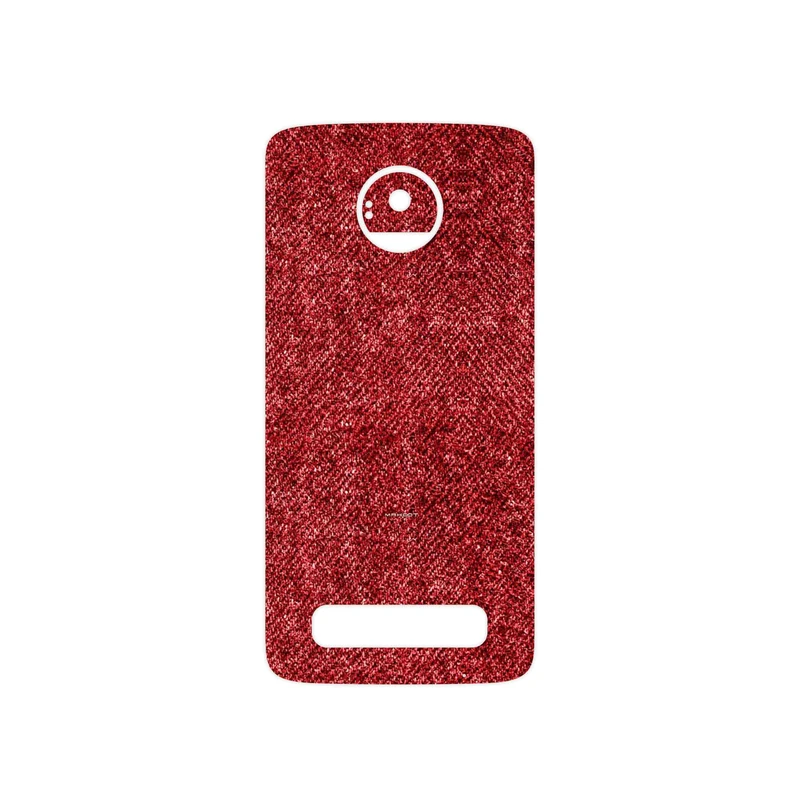 برچسب پوششی ماهوت مدل Fabric Texture 4 مناسب برای گوشی موبایل موتورولا Moto Z Play
