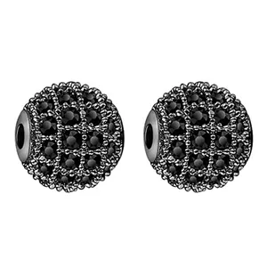  پلاک دستبند رزالیا طرح گوی کد Raika-AK-17 بسته 2 عددی