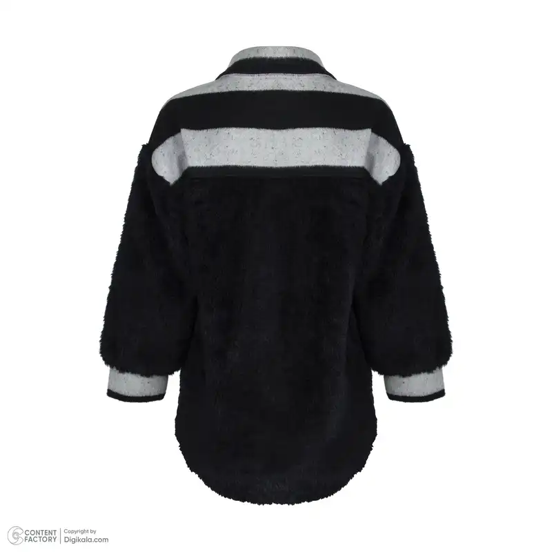 پالتو زنانه نیزل مدل 0089-137 رنگ طوسی