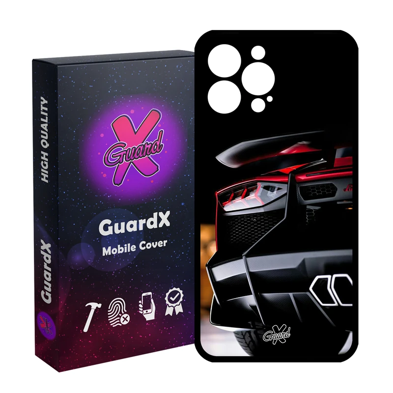کاور گارد ایکس طرح Lamborghini مدل Glass10336 مناسب برای گوشی موبایل اپل iPhone 14 Pro Max