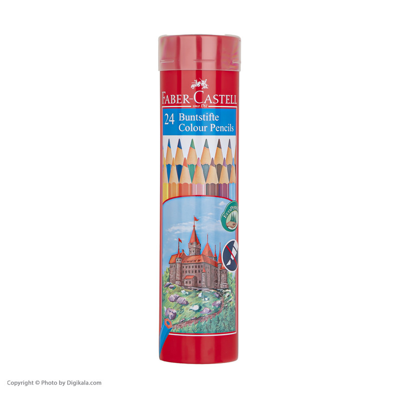 مداد رنگی 24 رنگ فابر-کاستل