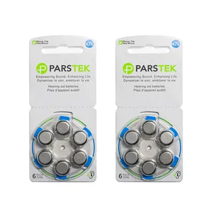 باتری سمعک پارس تک مدل  شماره 675 بسته 12 عددی