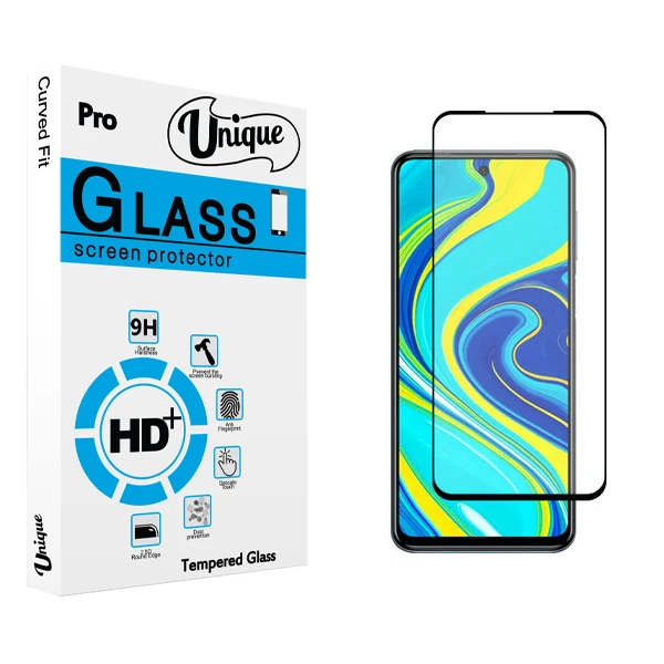 محافظ صفحه نمایش سرامیکی يونيک مدل +Clear مناسب برای گوشی موبایل شیائومی Redmi Note 9 Pro