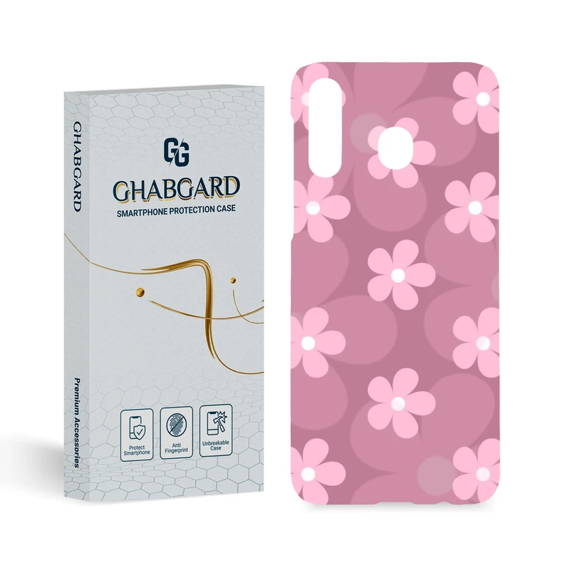 کاور قاب گارد طرح گل مناسب برای گوشی موبایل سامسونگ Galaxy M30